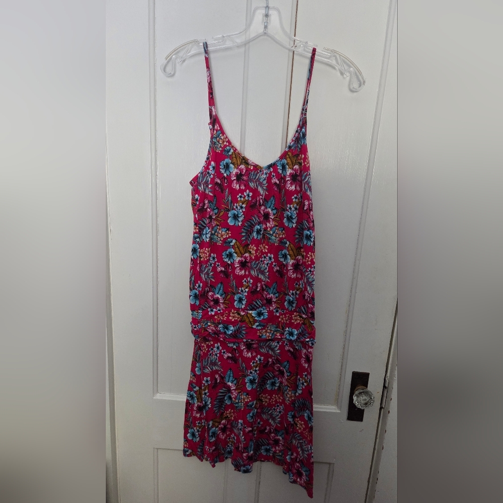 Vibrant Floral Mini Dress